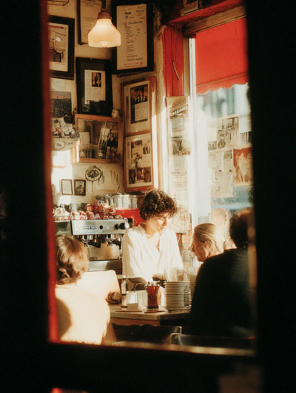 Cozy Café Scene