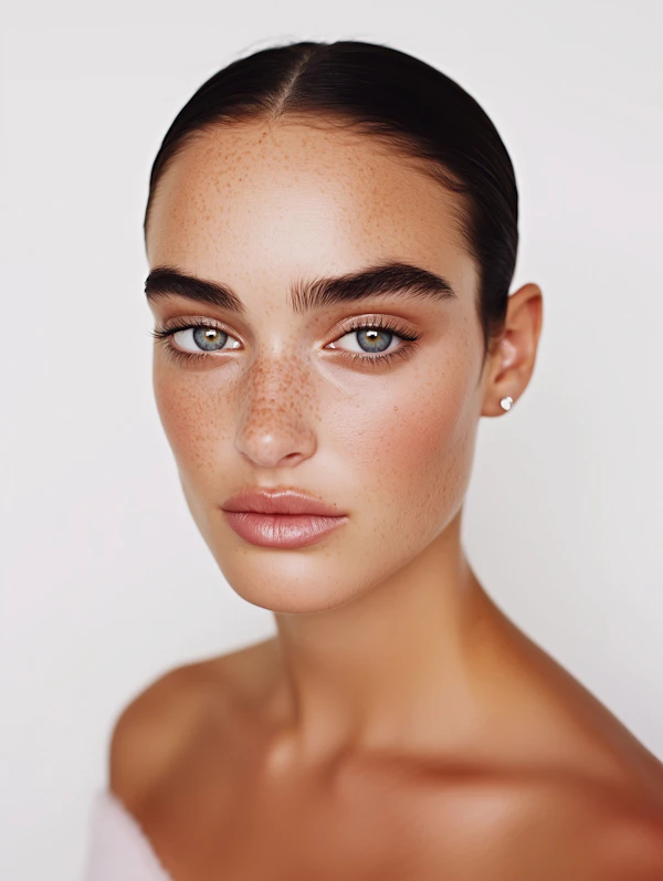 Freckled Elegance