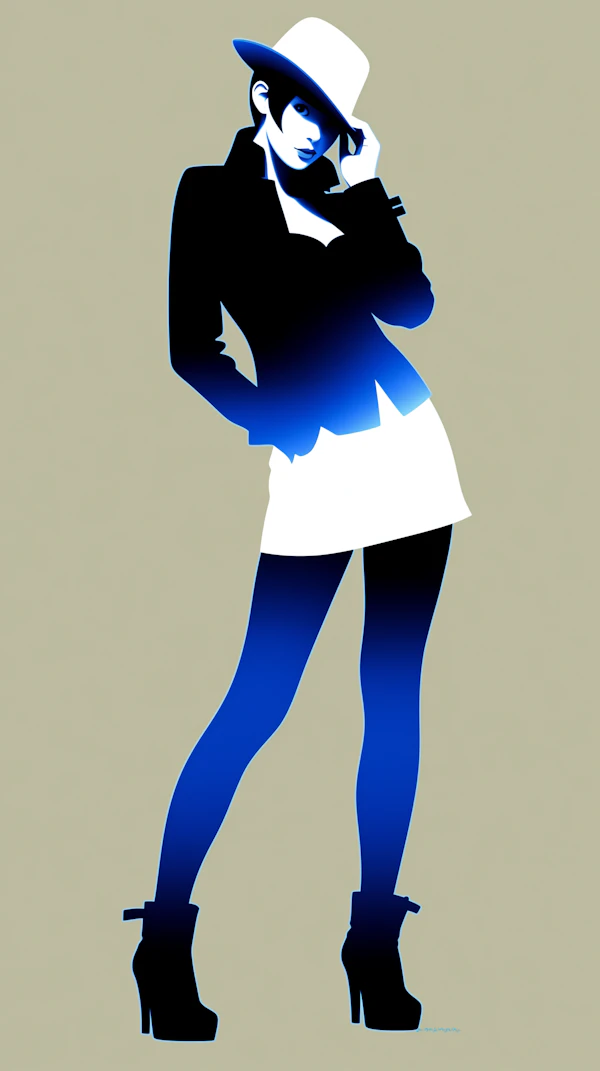 Stylized Fashion Pose