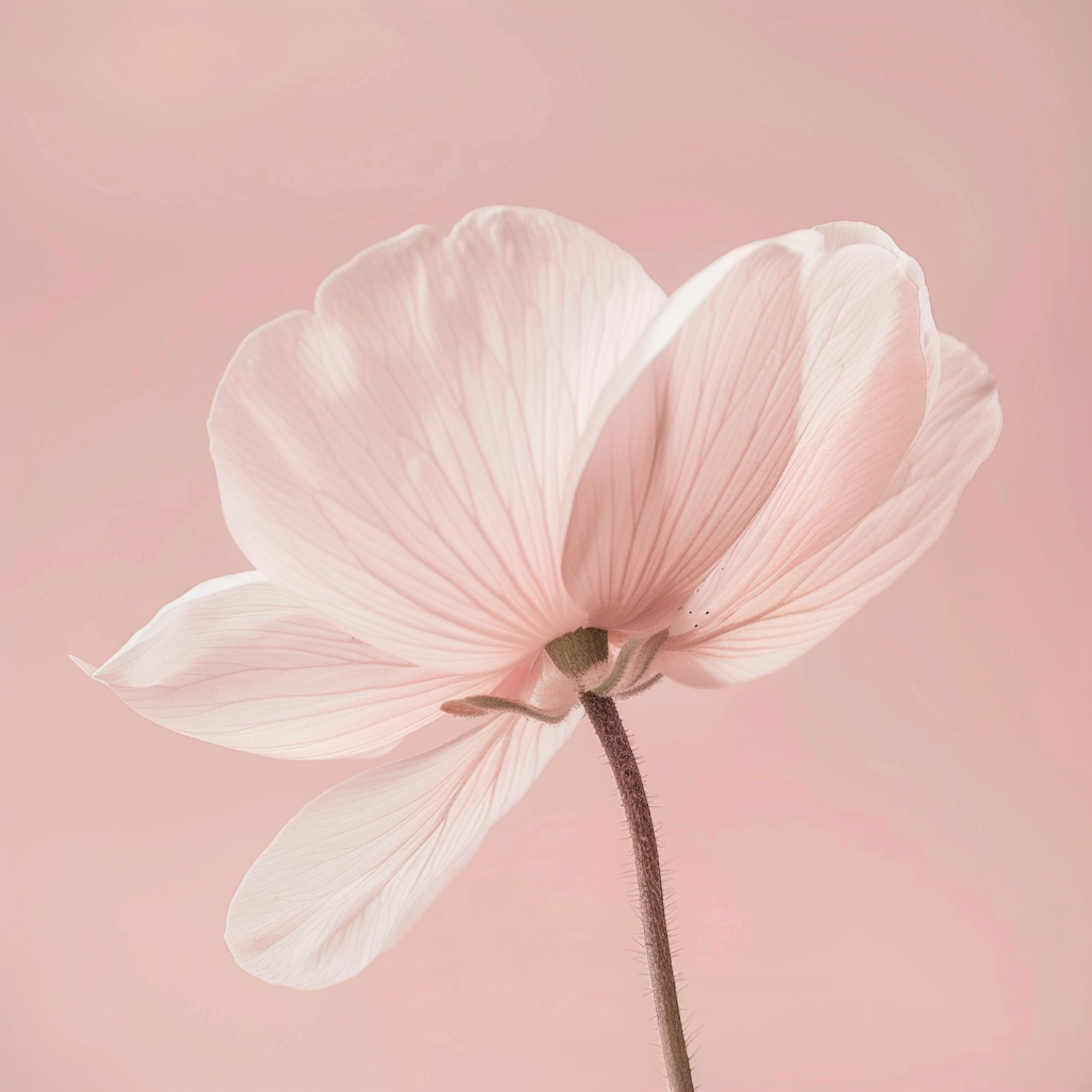 Delicate Pale Pink Flower