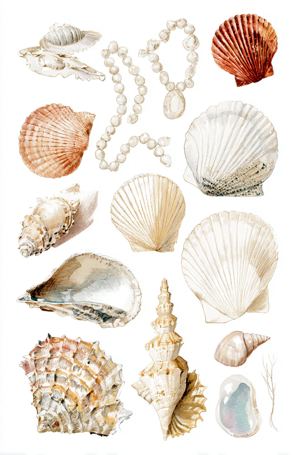 Seashells and Pearls