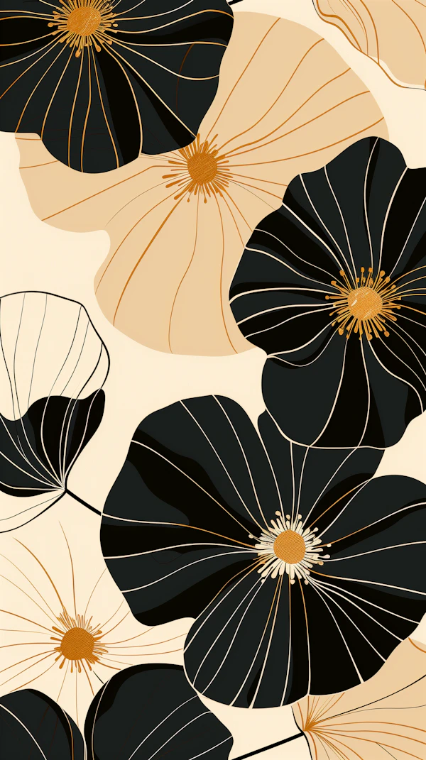 Modern Floral Illustration