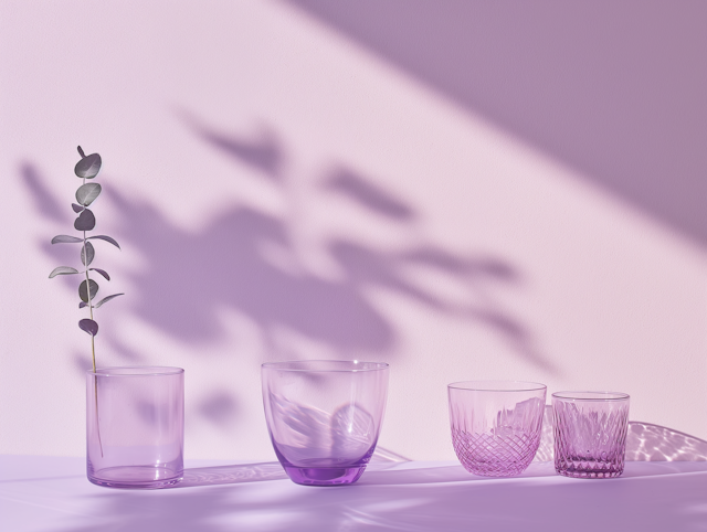 Serene Purple Still-Life