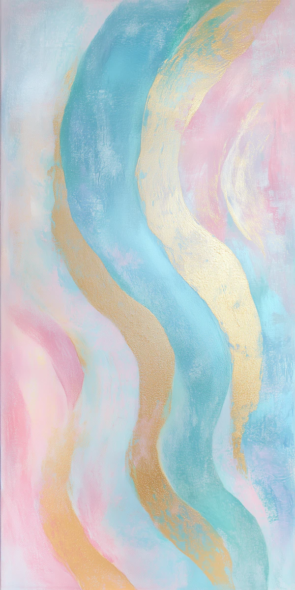 Pastel Abstract Waves