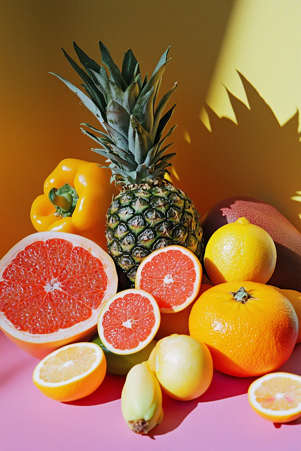 Vibrant Fruit Arrangement