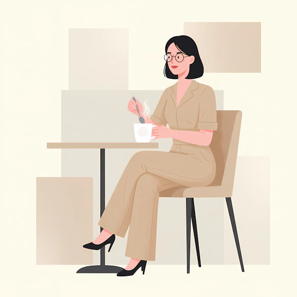 Modern Coffee Moment