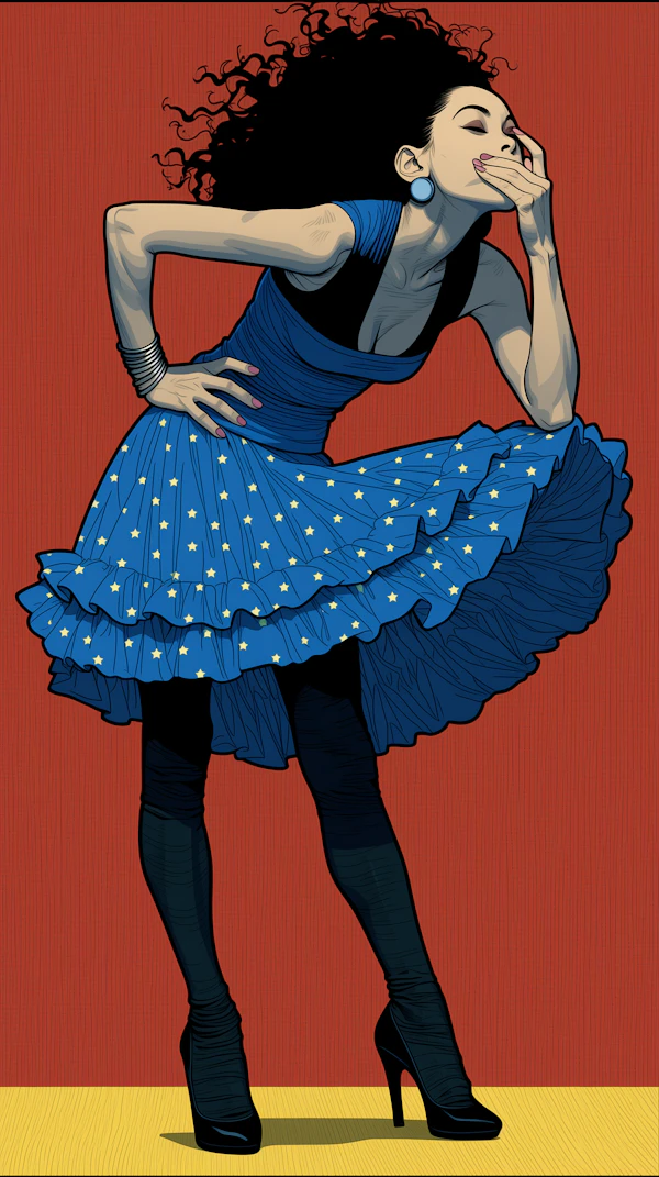 Stylized Woman Illustration