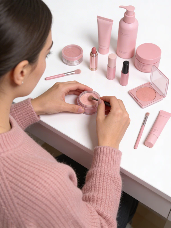 Pink Beauty Routine