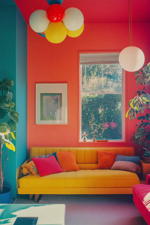 Vibrant Living Room