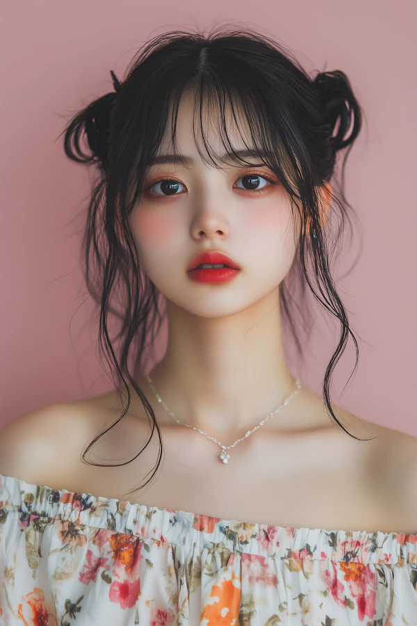 Elegant Asian Portrait
