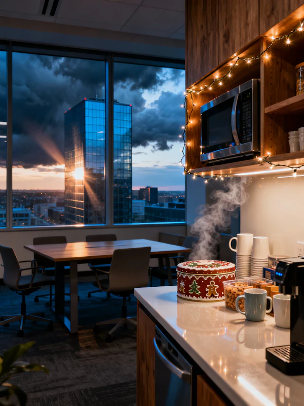 Cozy Office Kitchen