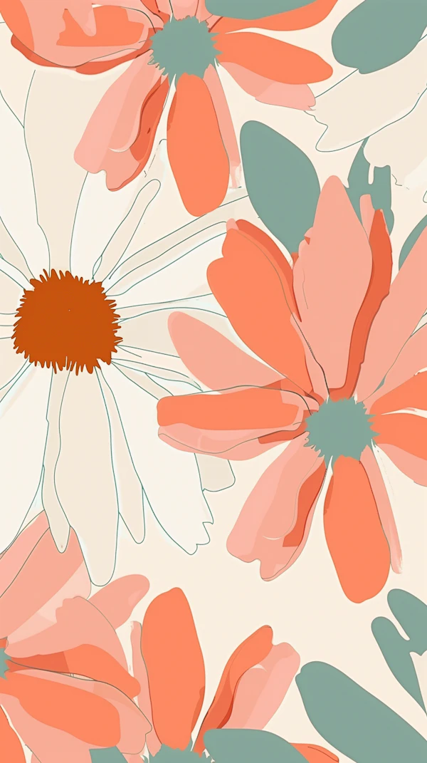 Abstract Floral Art