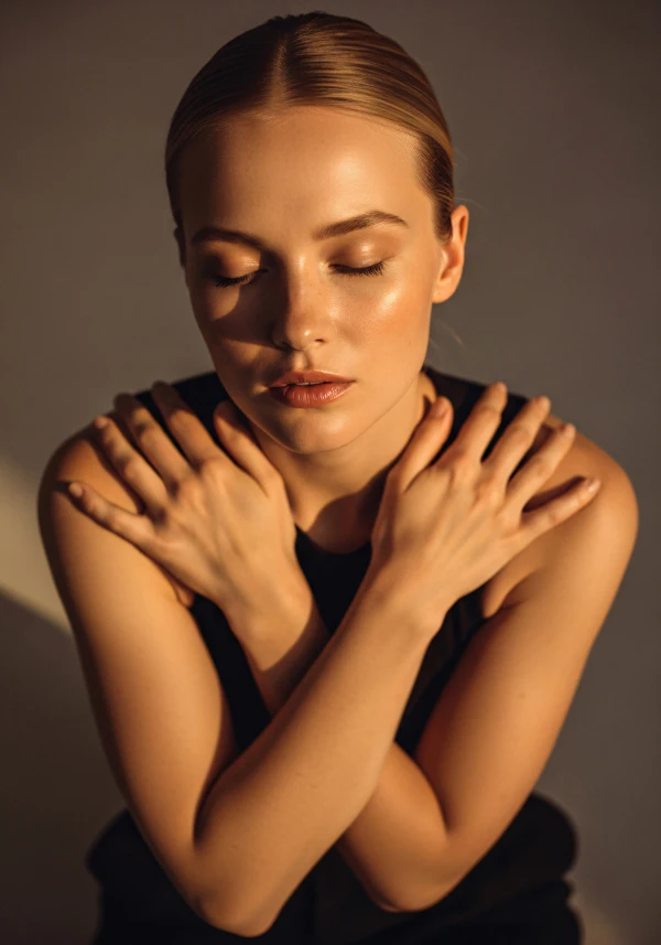 Serene Woman Portrait