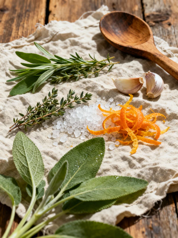 Rustic Culinary Scene
