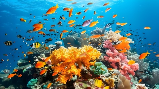 Vibrant Underwater Scene