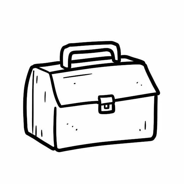 Toolbox Line Drawing
