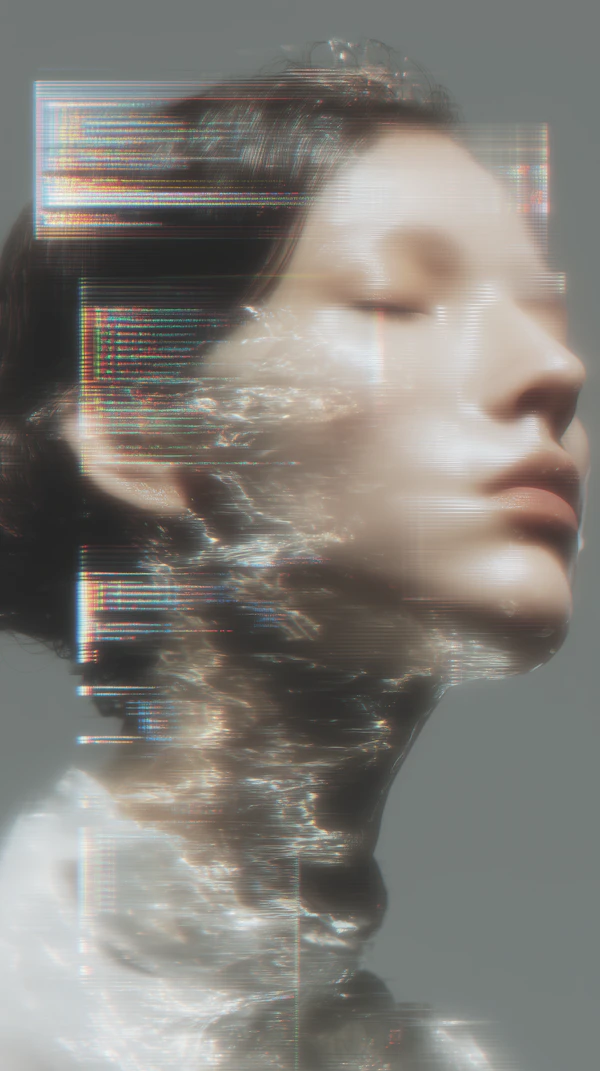 Ethereal Digital Portrait