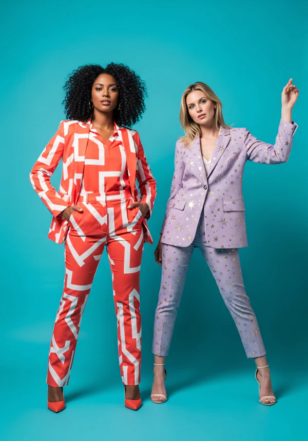 Vibrant Fashion Duo
