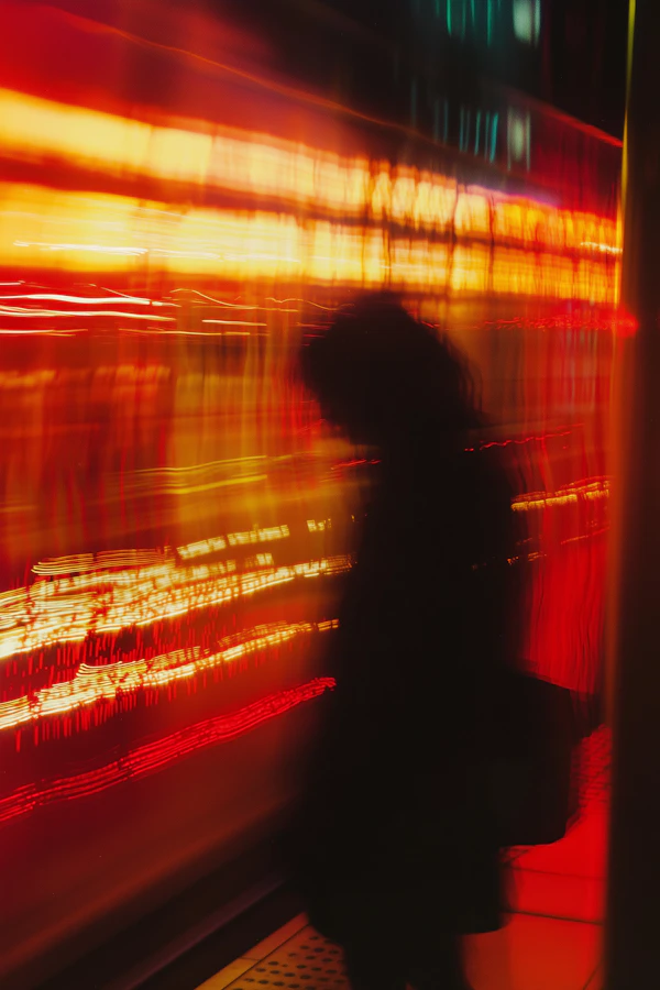 Silhouette in Lights