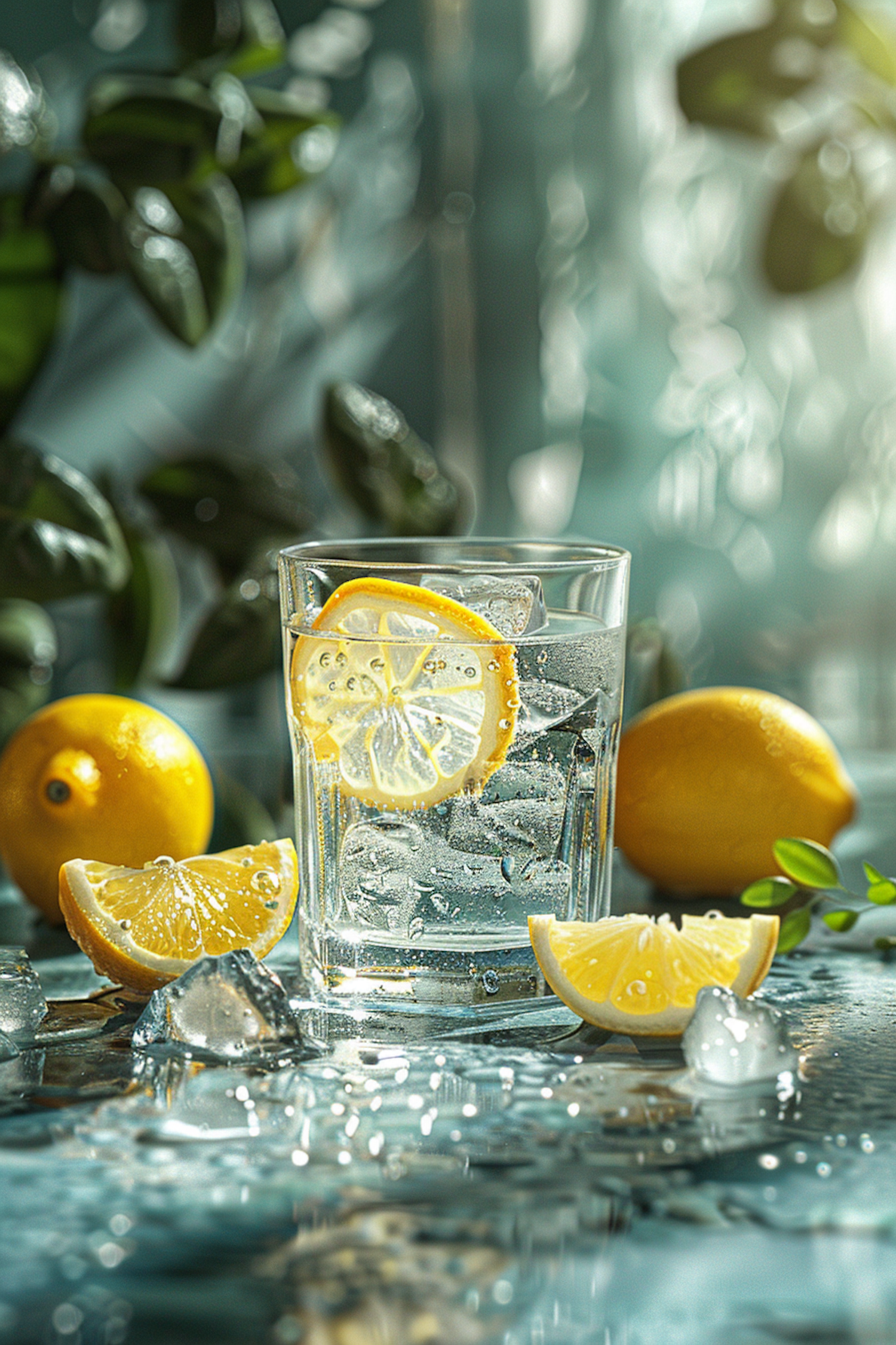 Refreshing Lemon Water