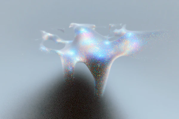 Ethereal Abstract Form