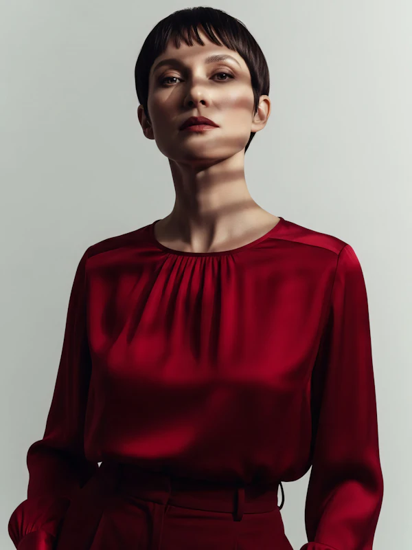 Elegant Red Ensemble
