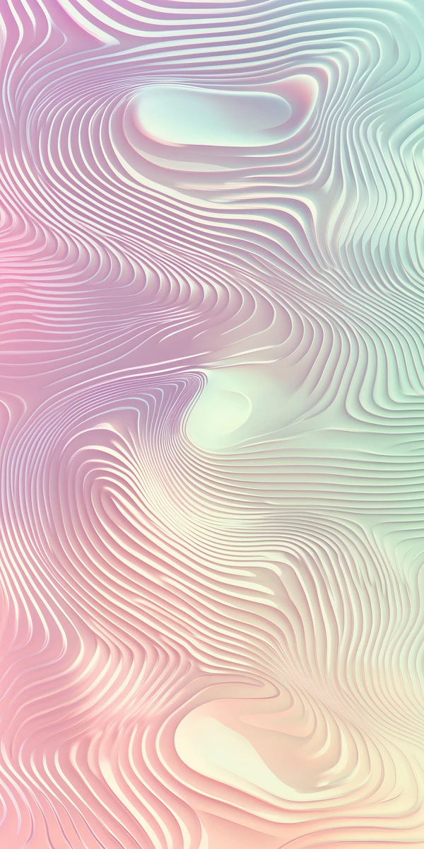 Pastel Topographic Design