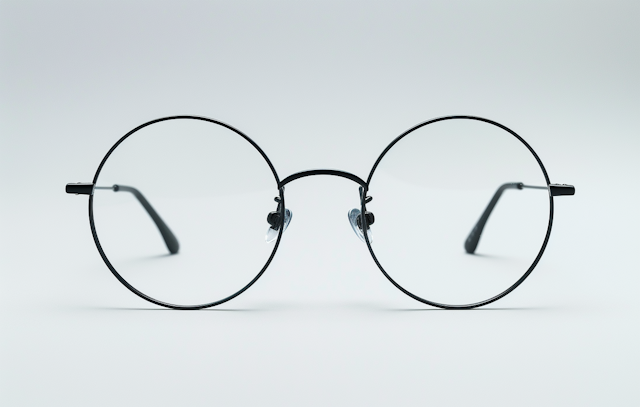 Elegant Thin-Framed Glasses