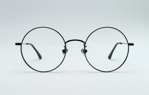 Elegant Thin-Framed Glasses
