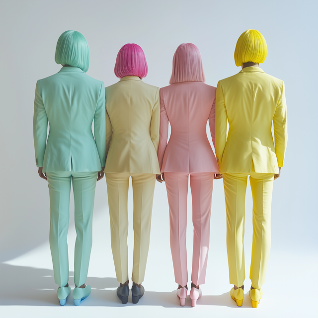 Pastel Suits Harmony