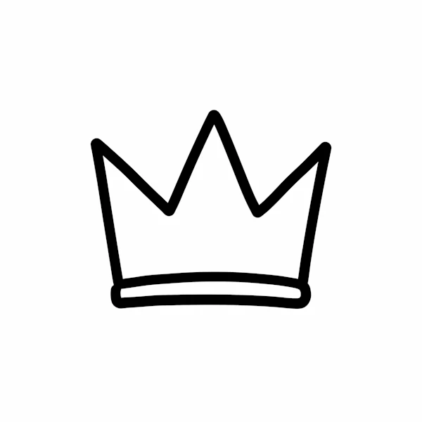 Crown Outline Sketch