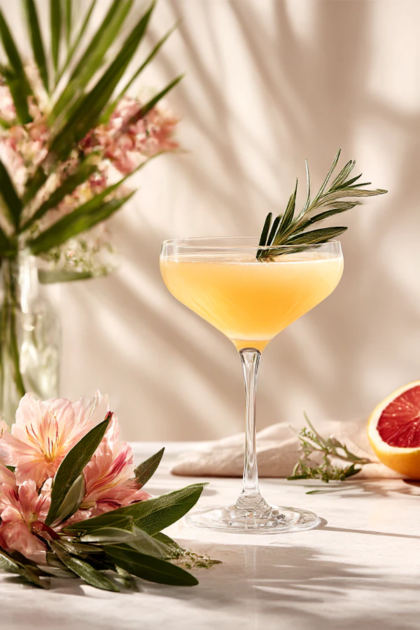 Rosemary Cocktail Scene