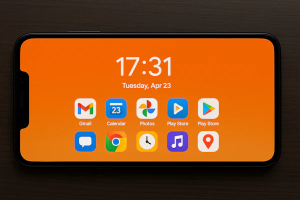 Smartphone Display Layout