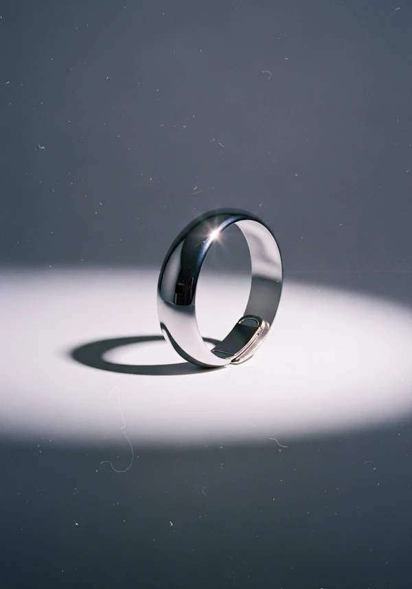 Elegant Metallic Ring