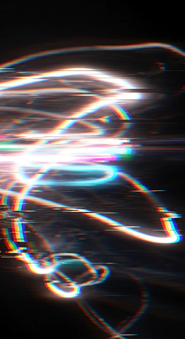 Vivid Light Trails