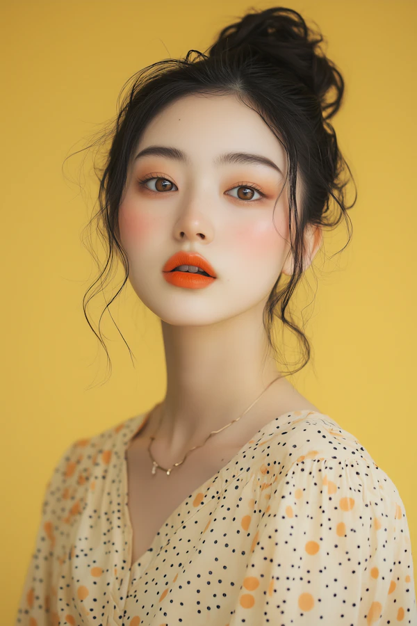 Vibrant Beauty Portrait