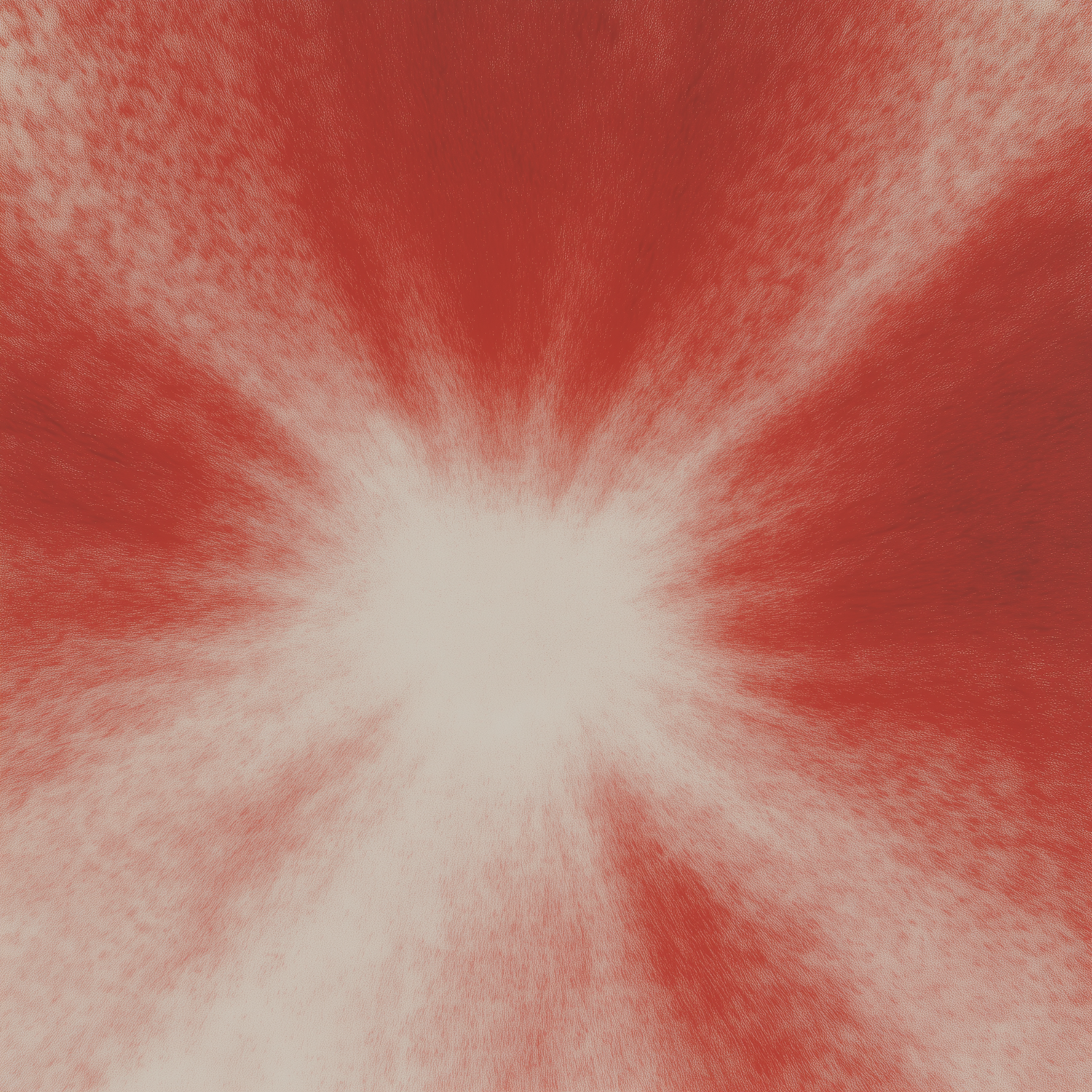 Red and White Burst