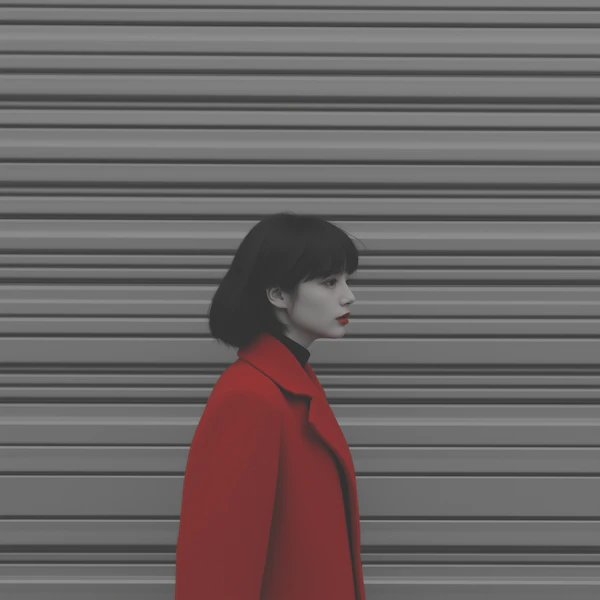 Profile in Red