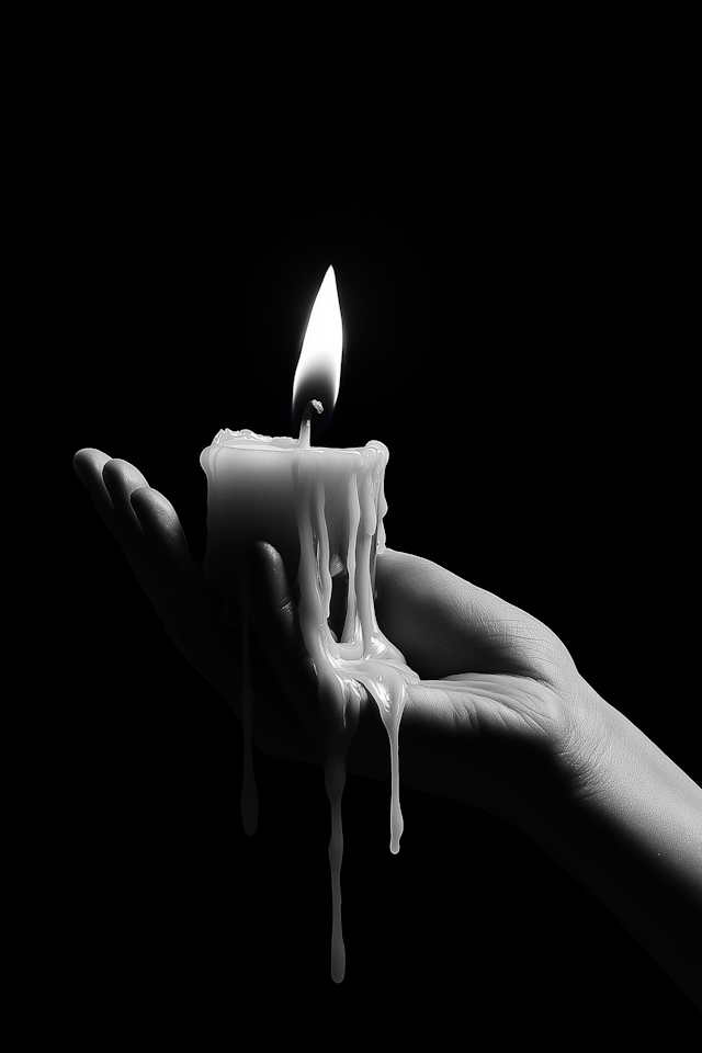 Candle in Hand