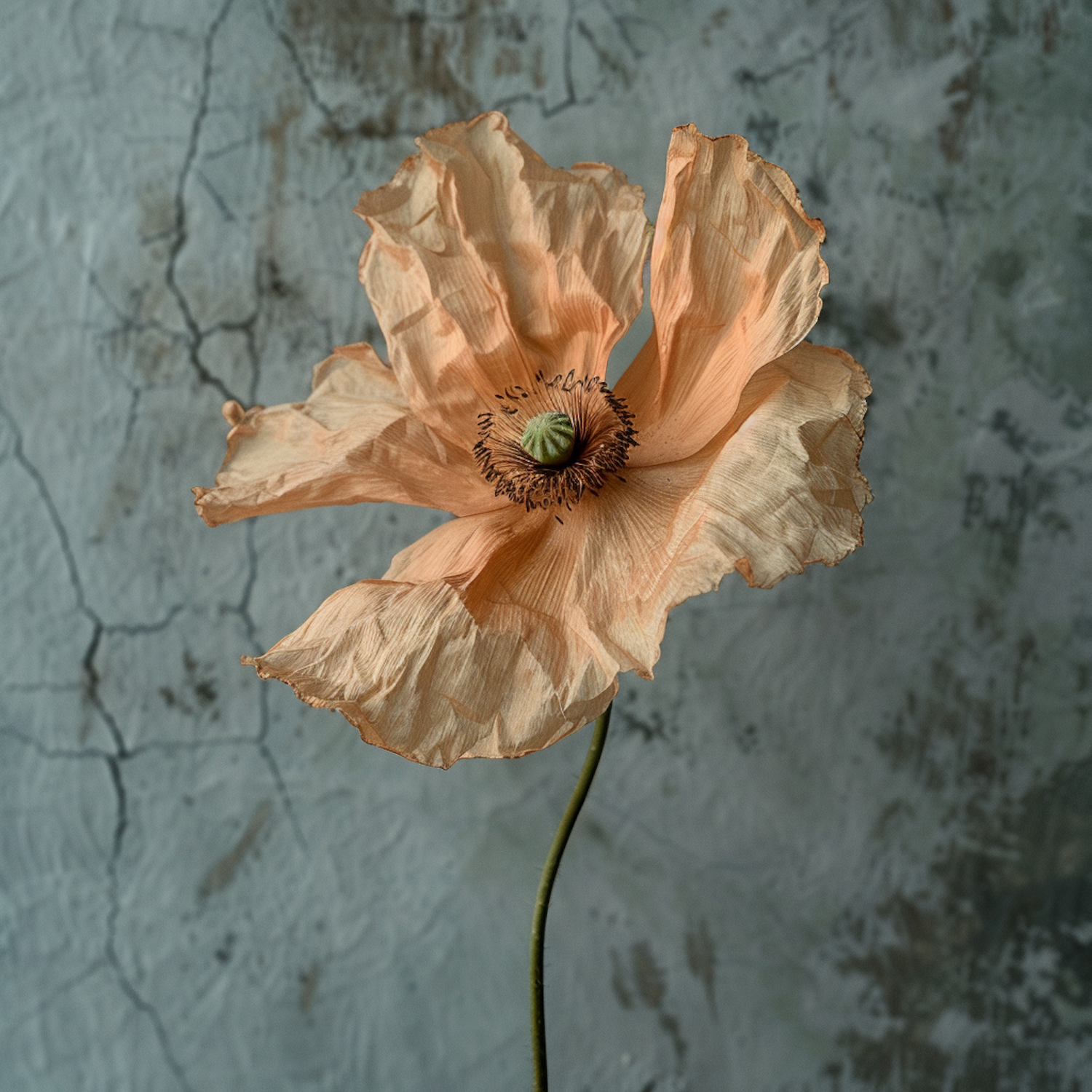 Delicate Poppy Flower