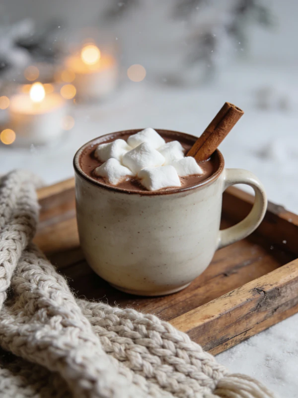 Cozy Winter Mug Scene