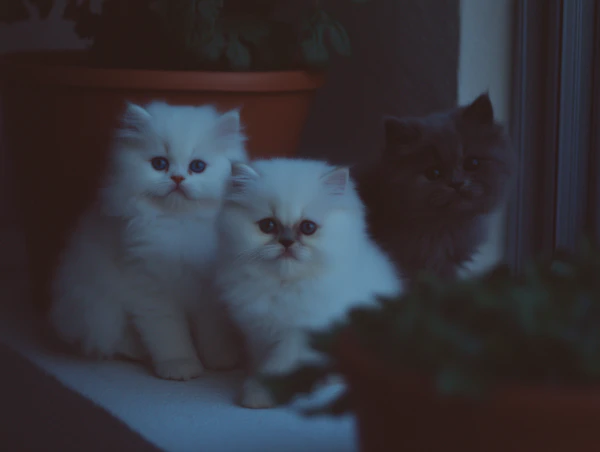 Window Kittens Trio
