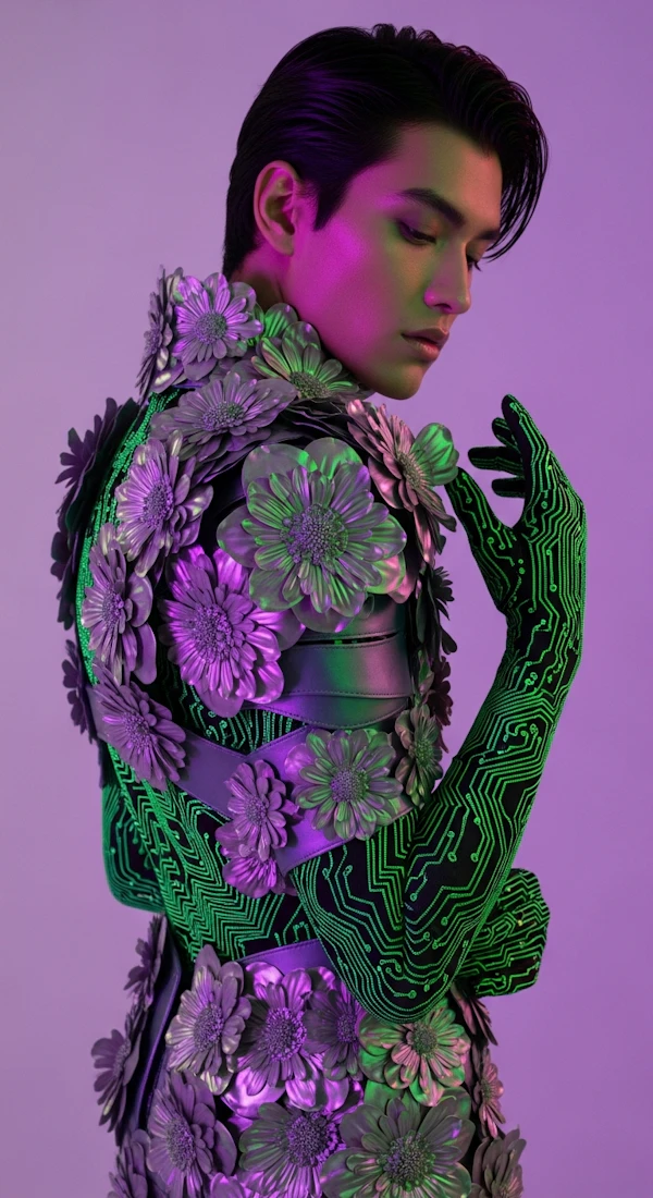 Futuristic Fashion Portrait
