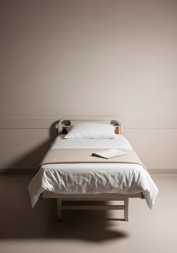 Minimalist Bedroom Scene