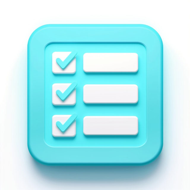 Stylized Checklist Icon