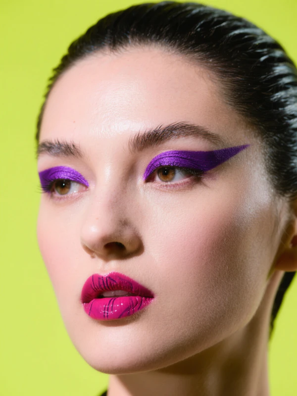 Vivid Makeup Portrait