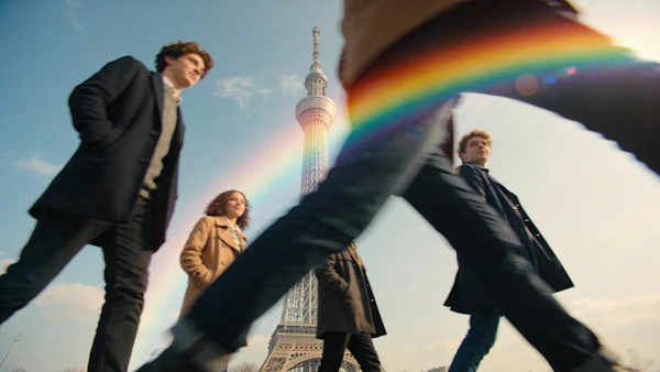 Rainbow Over Skytree