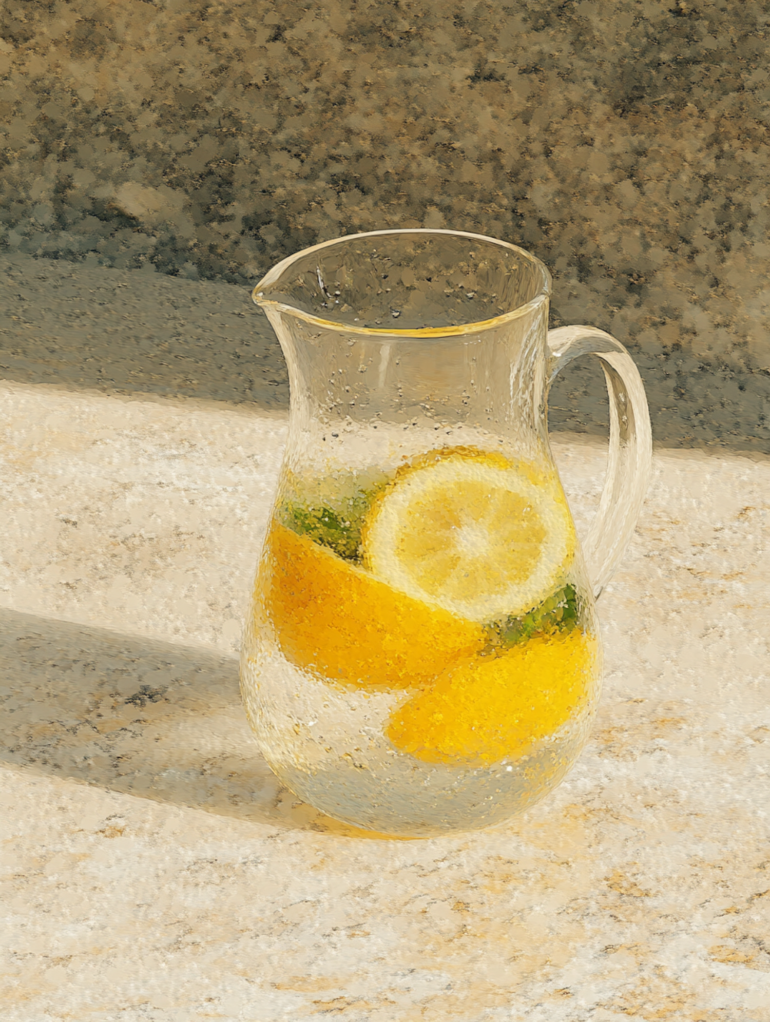 Refreshing Lemon Mint Water