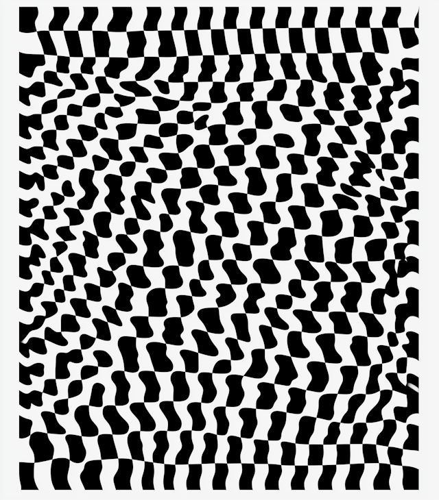 Optical Illusion Checkerboard