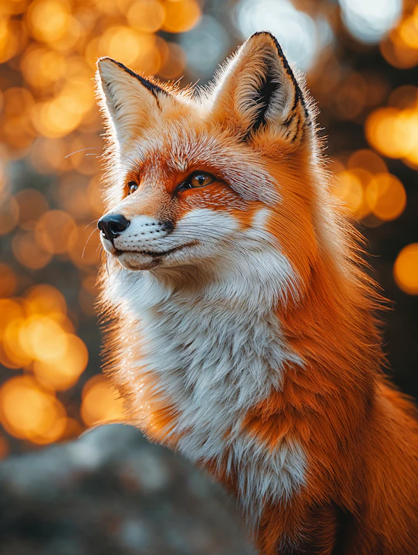 Close-Up Red Fox Portrait